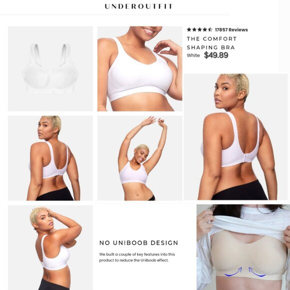 'UNDEROUTFIT' COMFORT SHAPING WIRELESS BRA - Picture 13 of 16